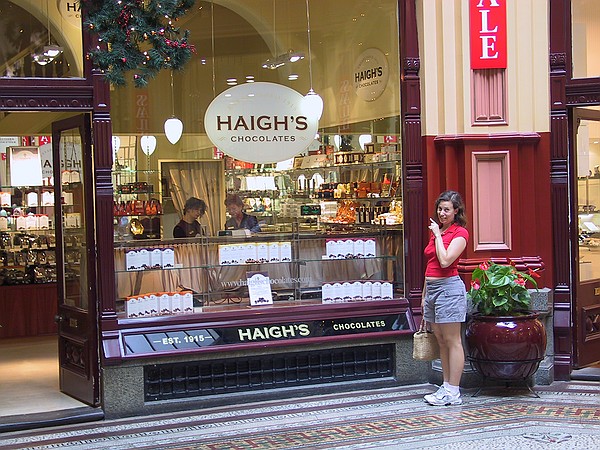 This is the best chocolate ever.  Melbourne is famous for its chocolate.