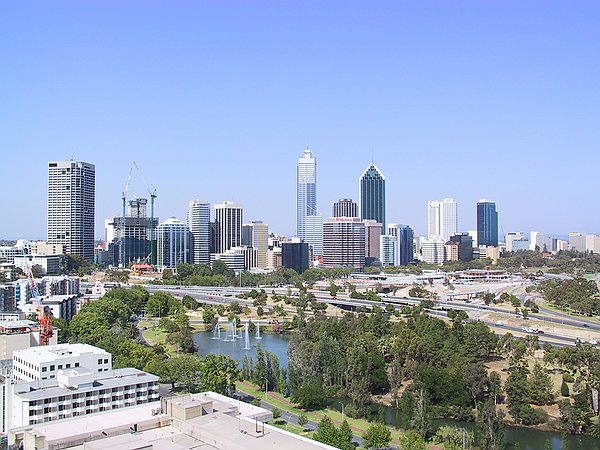 Perth city.