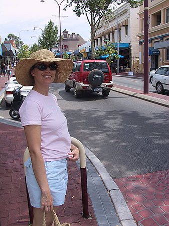 Samantha in Subiaco (or Subi for locals)