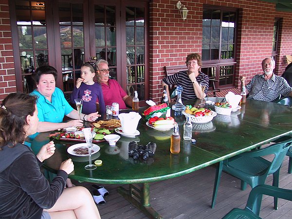 Family luncheon at King Tree.