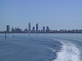 Perth city from the ferry.