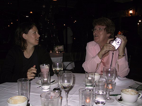 Sam and Joan swap more stories.