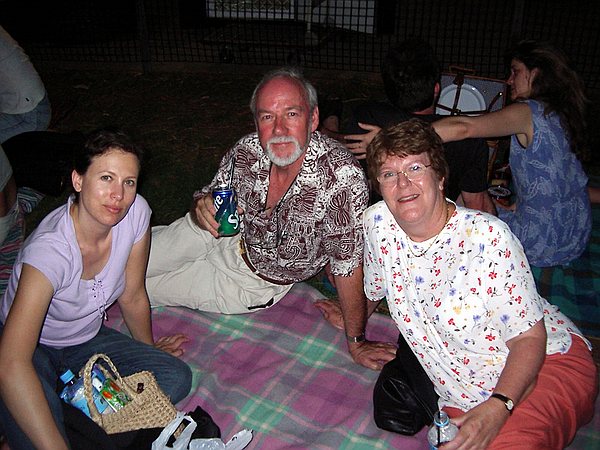 picnic at the Summerville outdoor movie theatre located in the University of Western Australia