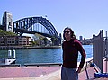 David and the Harbour Bridge