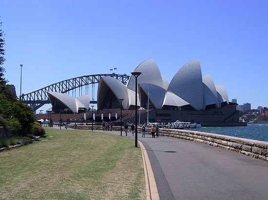 Just a short walk from the gardens.