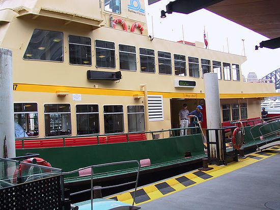 Our ferry to the zoo
